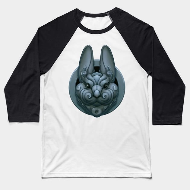 Rabbit tattoo sign Baseball T-Shirt by Denewer Store